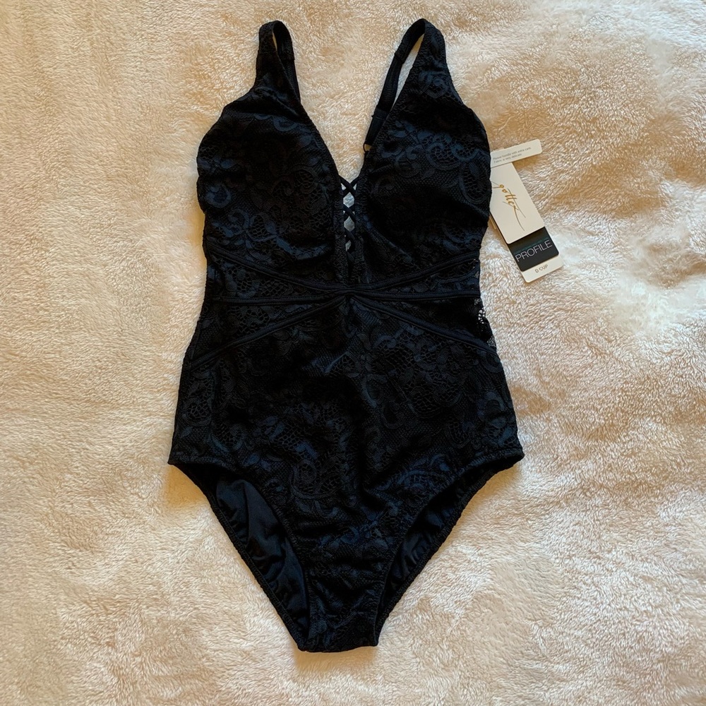 Gottex One Piece Lace Swimsuit